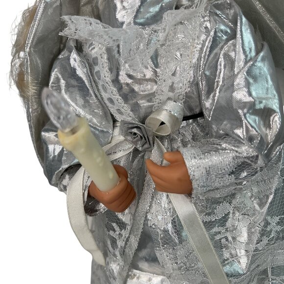 Holiday Trim 18" Battery Operated Animated Illuminated Christmas Angel Figure - Picture 7 of 8